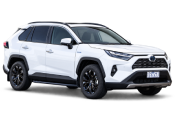White private SUV